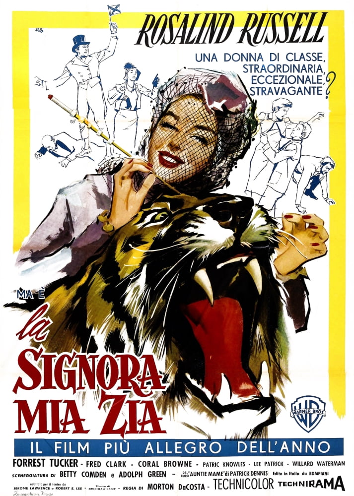 Auntie Mame Canvas Art - (24 x 36)