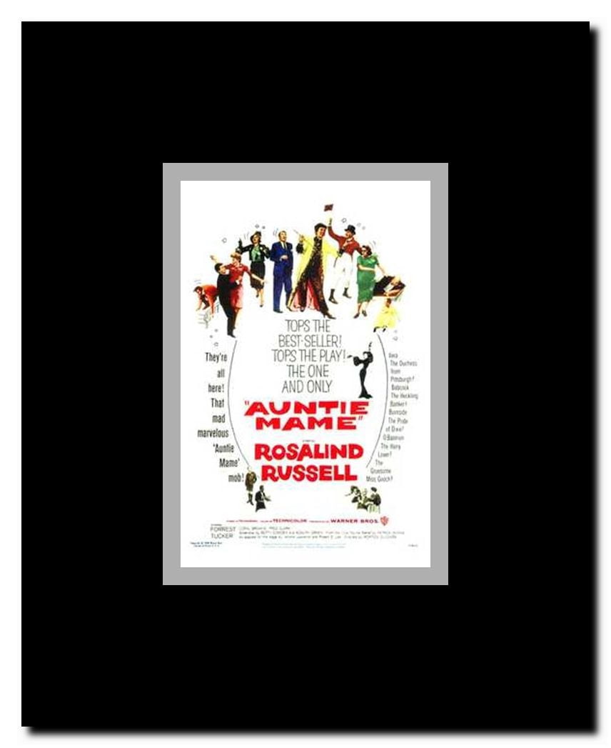 Auntie Mame Framed Movie Poster