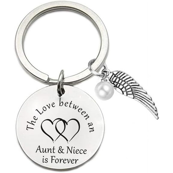 Auntie Niece Gifts Keyring