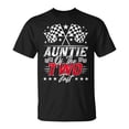 Auntie Of The Two Fast Second Birthday Racing Car Family TShirt ...