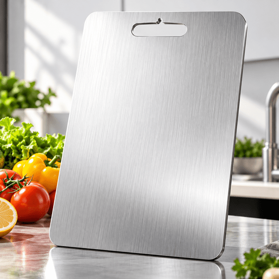 Auntie Rue Katanaflex Titanium Cutting Board,Pure Titanium Cutting ...