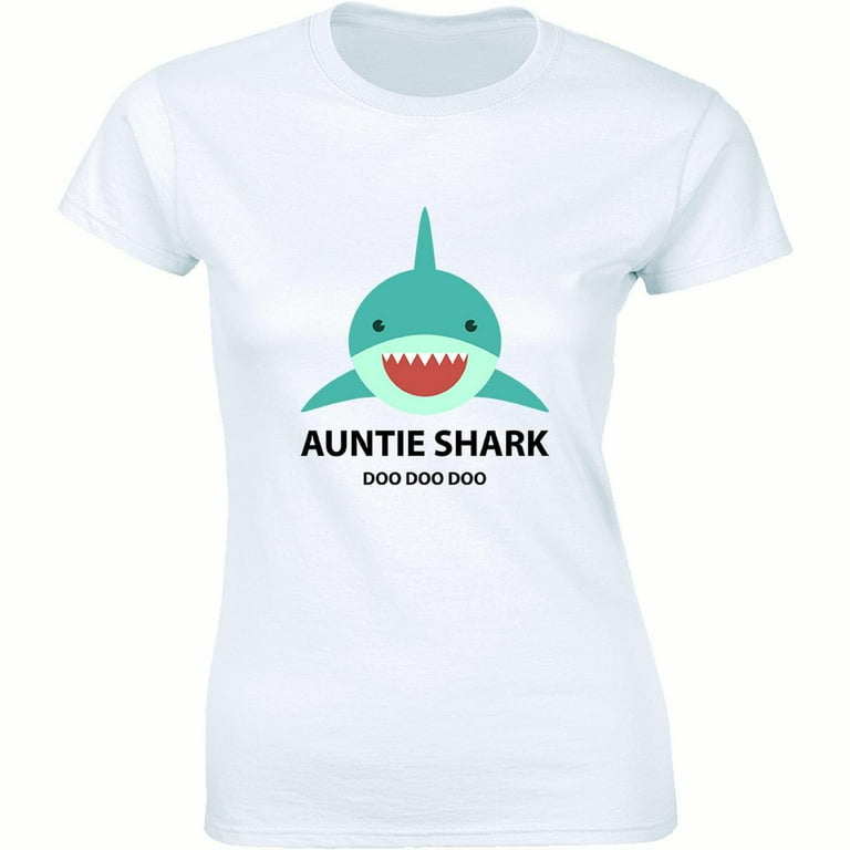 Auntie Shark T-Shirt Doo Doo Doo T-Shirt Auntie Shark T-Shirt Doo Doo Doo T-Shirt