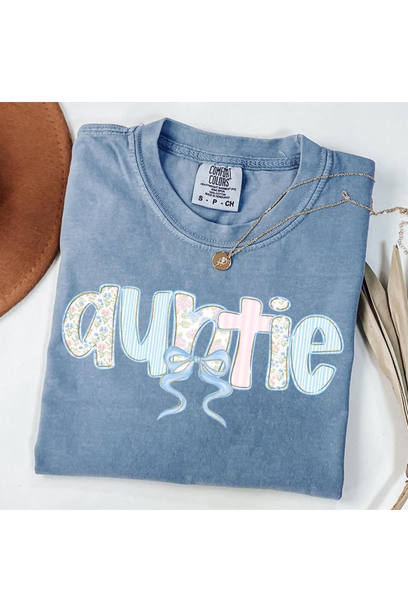 Auntie Shirt New Aunt Gift Coquette Aunt Tshirt