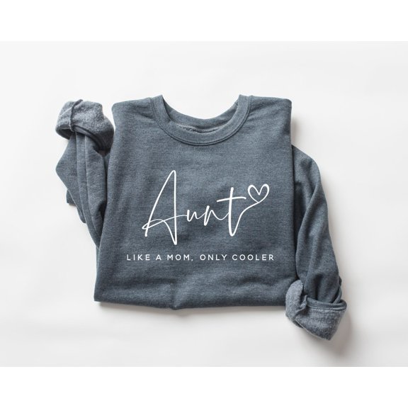 Auntie Sweatshirt, Aunt Sweater, Aunt Crewneck, Auntie Sweater, Auntie Shirt, Aunt Birthday Gift, New Aunt Gift, Aunt Pregnancy Announcement SWEATSHIRT All Size S-5XL