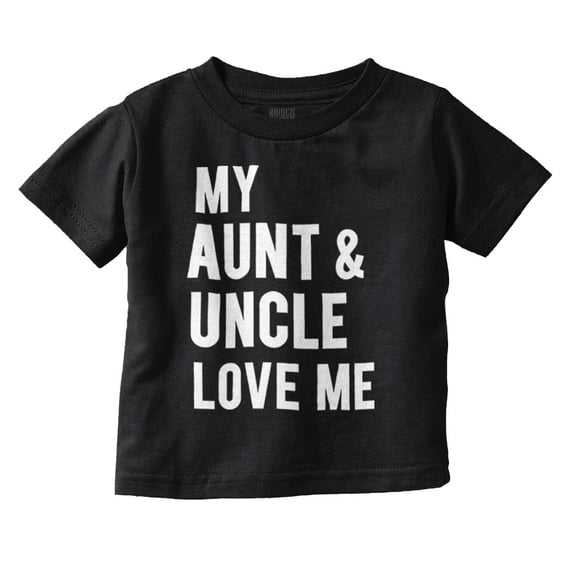 Auntie Uncle Present Loved Niece Cute Toddler Boy Girl T Shirt Infant Toddler Brisco Brands 5T