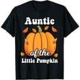 thumbnail image 1 of Auntie of the Little Pumpkin Thanksgiving Shower Reveal T-Shirt TShirt, 1 of 4