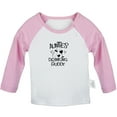 thumbnail image 1 of Auntie's Drinking Buddy Funny T shirt For Baby, Newborn Babies T-shirts, Infant Tops, 0-24M Kids Graphic Tees Clothing (Long Pink Raglan T-shirt, 12-18 Months), 1 of 4