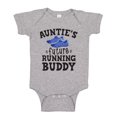 thumbnail image 1 of Auntie's Future Running Buddy Baby Bodysuit One Piece NB Athletic Heather, 1 of 3