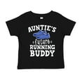 thumbnail image 1 of Auntie's Future Running Buddy Toddler T-Shirt 3T Black, 1 of 3
