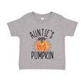 thumbnail image 1 of Auntie's Little Pumpkin Toddler T-Shirt 2T Athletic Heather, 1 of 3