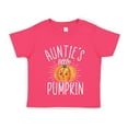 thumbnail image 1 of Auntie's Little Pumpkin Toddler T-Shirt 5/6T Cyber Pink, 1 of 3