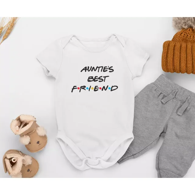 Aunties Best Friend Favourite Auntie Aunt Baby Grow Funny Aunt Baby Aunties Best Friend Favourite Auntie Aunt Baby Grow Funny Aunt Baby