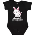 thumbnail image 1 of Aunties Snuggle Bunny Easter Baby Bodysuit Kids Auntie Cute Adorable Cute Baby Onesie, BABY BODYSUIT LAT 4424, 1 of 3