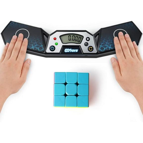 AuntyFey Speed Cube Timer,  Automatic Calculation Sensitive Cube Race Stack Competition Accuracy to 0.001 Seconds