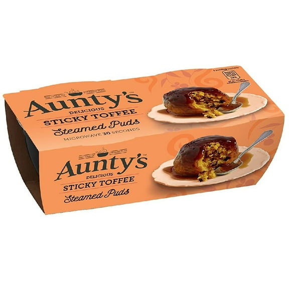 Auntys Sticky Toffee Puddings 2 X 95G (Pack of 6)
