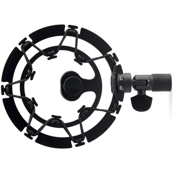 Auphonix Shock Mount for Yeti X, Yeti Nano, Yeti Snowball, and other mics with 5/8 mount