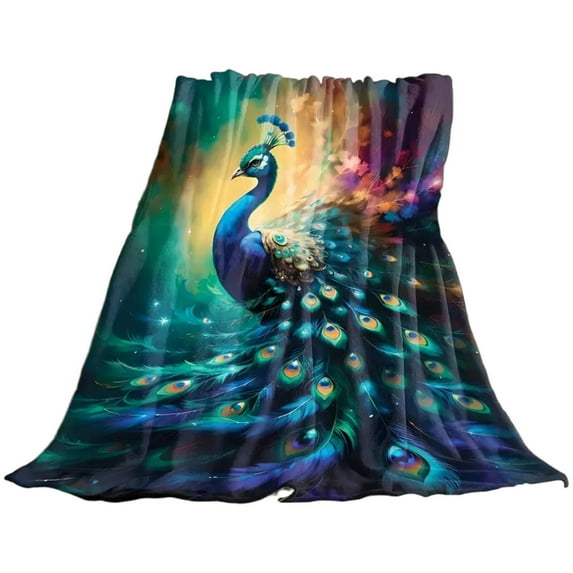 Auq Blanket Snuggly Soft Blanket Waited Blanket Cozy For All Ages Wool Blanket Multicolor