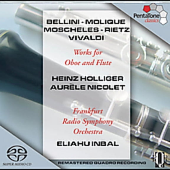 Aur Le Nicolet - Works for Oboe & Flute - Music & Performance - SACD