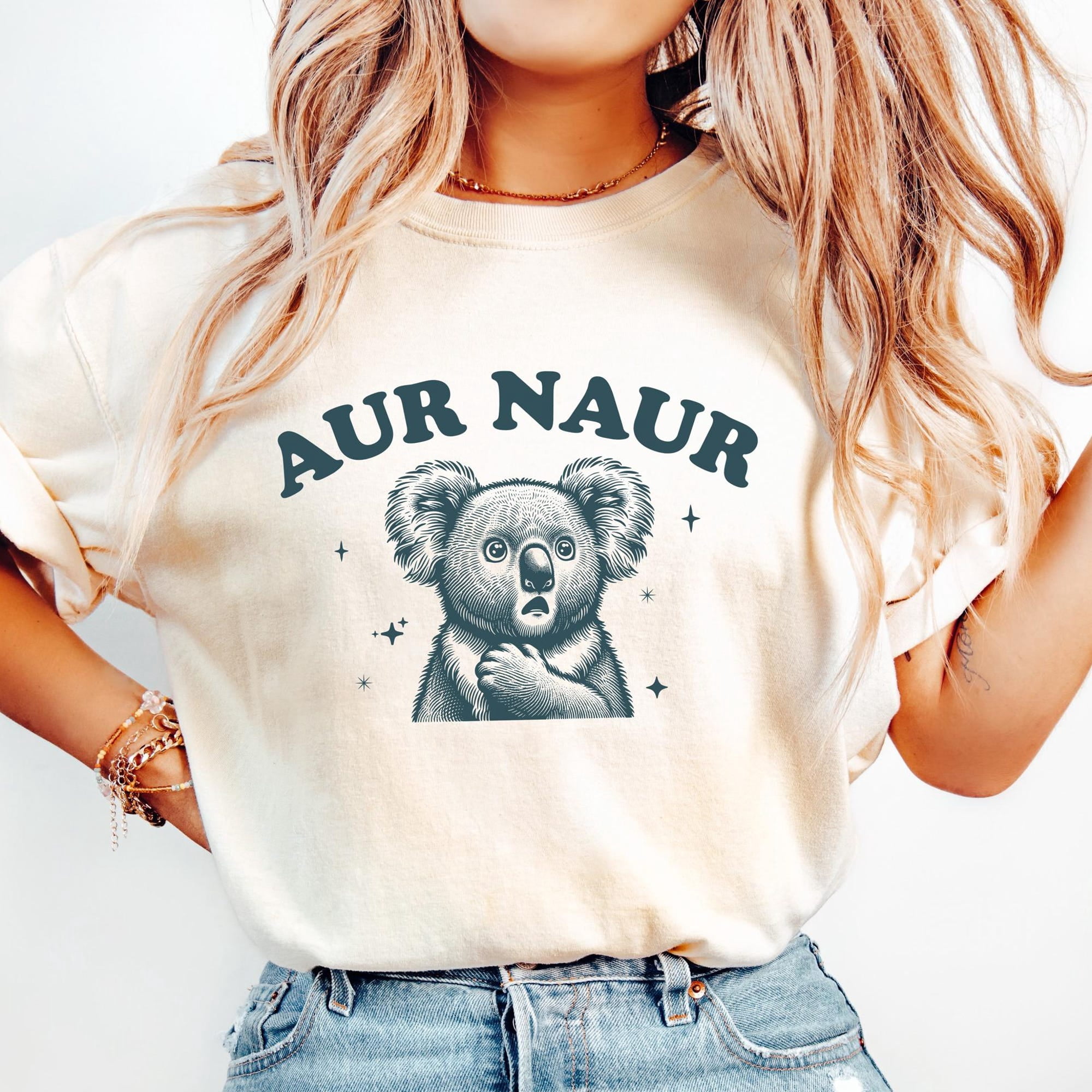 Aur Naur Comfort TShirt Oh No Shirt Funny Australian Accent Shirt ...