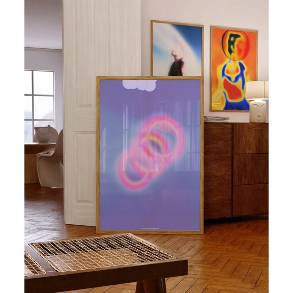 Aura Art Print: Gradient Kindness Poster, Poster Only