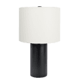 thumbnail image 1 of Table Lamps Aura Black Table Lamp with On/Off Switch Black Block Base,Floor Lamps, 1 of 4
