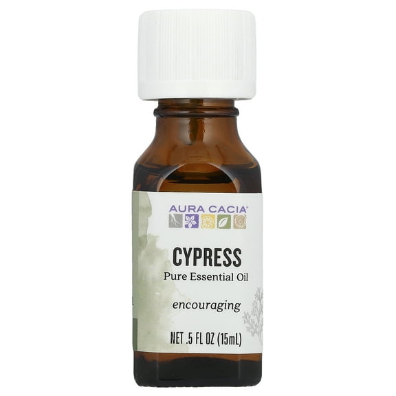 Aura Cacia 100 Pure Essential Oil Cypress 5 fl oz 15 ml