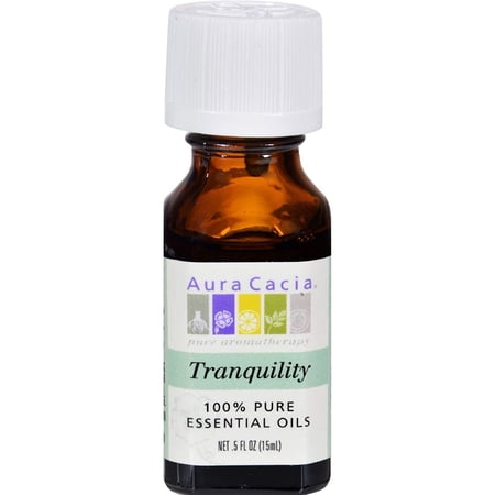 Aura Cacia 100% Pure Essential Oil w/ Aromatherapy Tranquility, 5oz, 3-Pack