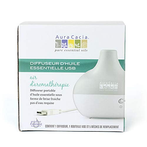 Aura Cacia Aromatherapy Air USB Room Diffuser, 1 Ea