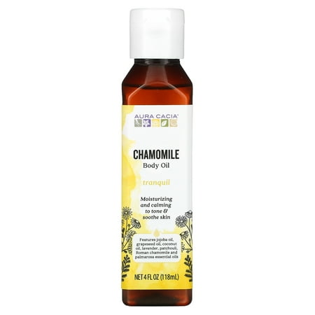 Aromatherapy Body Oil, Tranquil Chamomile, 4 fl oz (118 ml)
