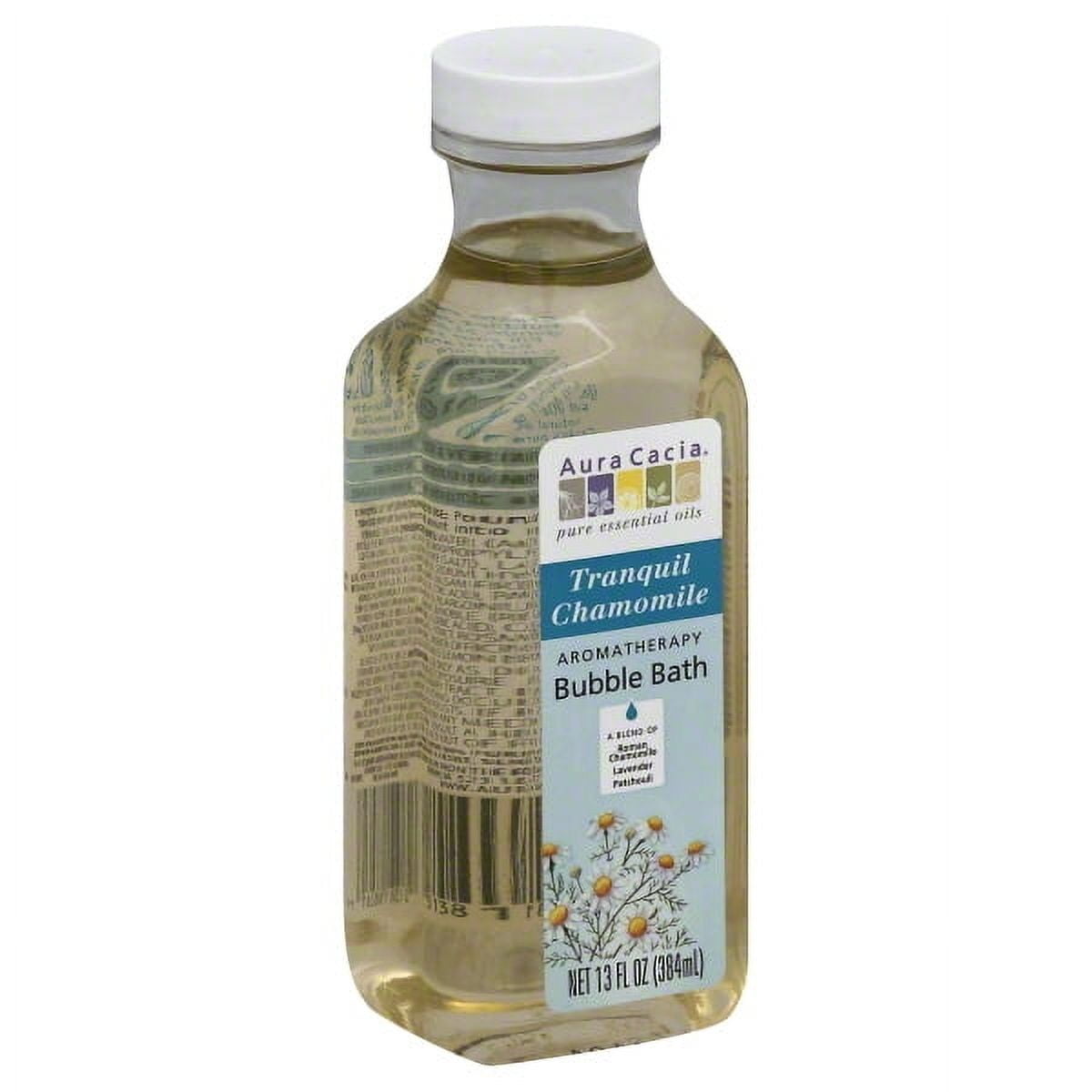 Aura Cacia Aromatherapy Bubble Bath, Tranquil Chamomile 13 oz - (Pack of 3)