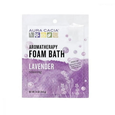 Aura Cacia Aromatherapy Foam Bath Relaxing Lavender