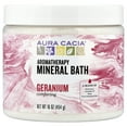 thumbnail image 1 of Aura Cacia Mineral Bath-Comforting Geranium 16 oz Bath Salt, 1 of 5