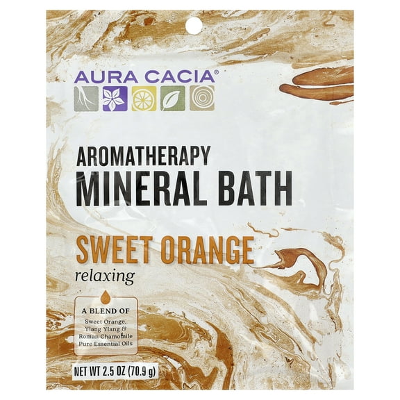 Frontier Natural Aura Cacia Mineral Bath, 2.5 oz