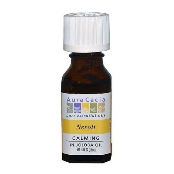 Aura Cacia Aromatherapy Precious Essentials Oil Neroli With Jojoba - 0.5 Oz