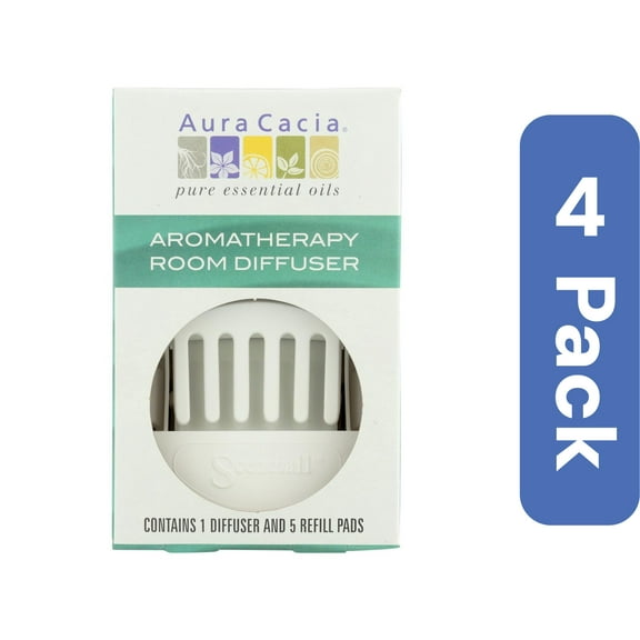 Aura Cacia Aromatherapy Room Diffuser 1 ea (Pack Of 4)