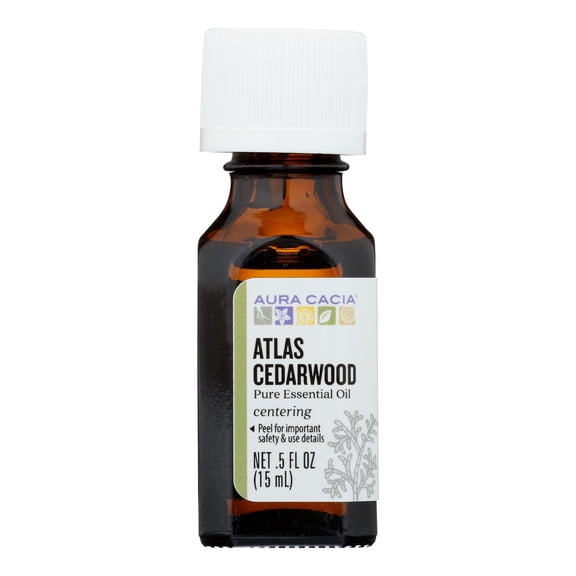 Aura Cacia Pure Essential Oil Atlas Cedarwood 5 fl oz 15 ml