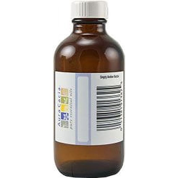 Aura Cacia Bottle - Glass - Amber with Writable Label - 2 oz Aromatherapy