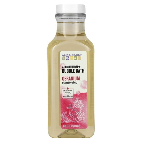 Aura Cacia Comforting Geranium Bubble Bath, 13 fl oz