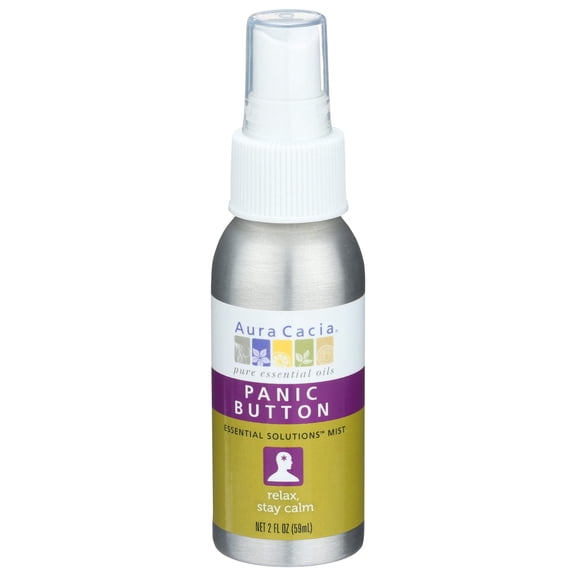 Aura Cacia Panic Button Aromatherapy Room Mist | 2 fl. oz.