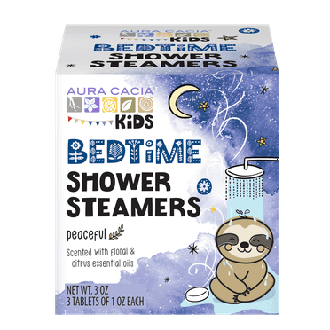 Aura Cacia Kids Bedtime Shower Steamers, 3 1 oz Tablets