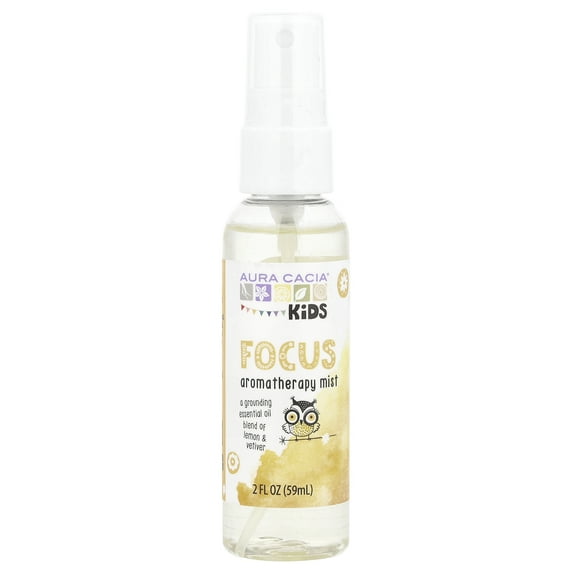 Aura Cacia Kids, Focus Aromatherapy Mist, 2 fl oz (59 ml)