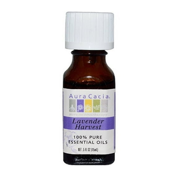 Aura Cacia Lavender Harvest Pure Essential Oils, 0.5 Oz