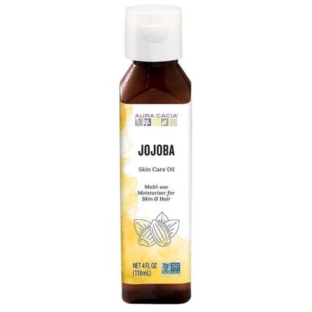 Aura Cacia Natural Skin Care Oil Jojoba 4 fl oz Pack of 2