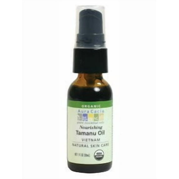 Aura Cacia Nourishing Tamanu Oil, 1 Oz