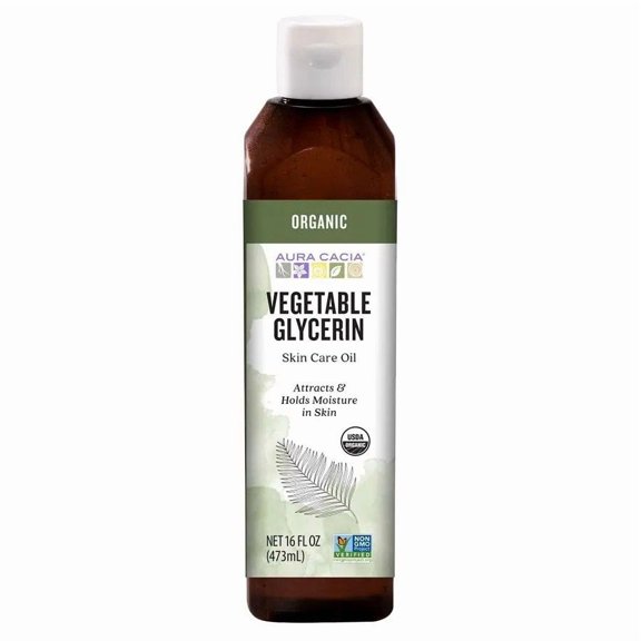 Aura Cacia Skin Care Oil, Vegetable Glycerin, 16 Fl Oz