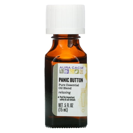 Aura Cacia Panic Button Essential Oil Blend .5 oz.