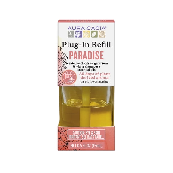 Aura Cacia Paradise Plug-In Oil Warmer Refill