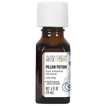 Aura Cacia Pure Aromatherapy Pillow Potion Lavender & Hops 0.5 fl oz Pack of 2