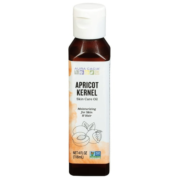 Aura Cacia Rejuventaing Apricot Kernel Natural Skin Care Oil, 4 fl oz Bottle