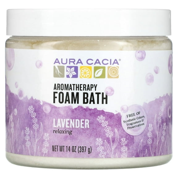 Aura Cacia - Foam Bath Relaxing Lavender - 14 oz